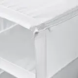 IKEA SKUBB (ИКЕА СКУББ) — Стеллаж с 9 отделениями, белый 22x34x120 см — фото 5