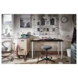 IKEA OLOV (ИКЕА ОЛОВ) — Ножка регулируемая, белый — фото 3