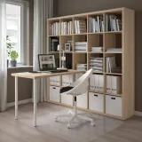 IKEA OLOV (ИКЕА ОЛОВ) — Ножка регулируемая, белый — фото 4