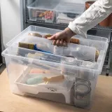IKEA SAMLA (ИКЕА САМЛА) — Вкладыш для контейнера 45/65 л, прозрачный — фото 2