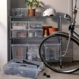 IKEA SAMLA (ИКЕА САМЛА) — Вкладыш для контейнера 45/65 л, прозрачный — фото 3