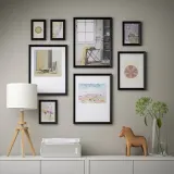 IKEA KNOPPÄNG (ИКЕА КНОППЭНГ) — Рамка, чёрный 13х18 см — фото 5