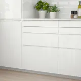 IKEA VOXTORP (ИКЕА ВОКСТОРП) — Фронтальная панель ящика, глянцевый белый 40х10 см — фото 3