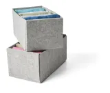 IKEA KOMPLEMENT (ИКЕА КОМПЛИМЕНТ) — Коробка, светло-серый 15х27х12 см — фото 2