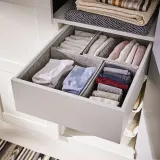 IKEA KOMPLEMENT (ИКЕА КОМПЛИМЕНТ) — Коробка, светло-серый 15х27х12 см — фото 3