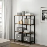 IKEA KVARNVIK (ИКЕА КВАРНВИК) — Контейнер с крышкой — серый 25x35x20 см — фото 5