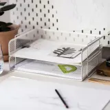 IKEA DRÖNJÖNS (ИКЕА ДРЁНЙЁНС) — Лоток для писем — белый — фото 2