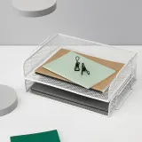 IKEA DRÖNJÖNS (ИКЕА ДРЁНЙЁНС) — Лоток для писем — белый — фото 5
