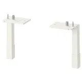 IKEA ENHET (ИКЕА ЕНХЕТ) — Ножки для шкафа, белый 12,5 см — фото 1