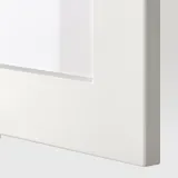 IKEA STENSUND (ИКЕА СТЕНСУНД) — Дверь стеклянная, белый 40x40 см — фото 3