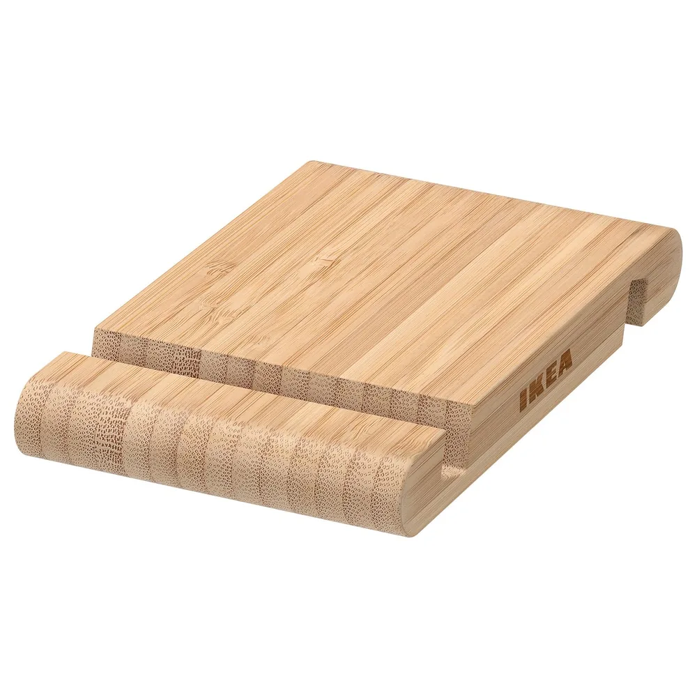 IKEA BERGENES (ИКЕА БЕРГЕНЕС) — Подставка для телефона/планшета, бамбук