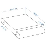 IKEA BERGENES (ИКЕА БЕРГЕНЕС) — Подставка для телефона/планшета, бамбук — фото 6