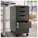IKEA ALEX (ИКЕА АЛЕКС) — Колёсико, чёрный 50 мм — фото 3