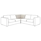 IKEA VIMLE (ИКЕА ВИМЛЕ) — Чехол на угловую секцию, Гуннаред бежевый — фото 3
