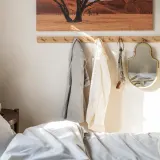 IKEA HÖVOLM (ИКЕА ХЁВОЛМ) — Вешалка с 6 крючками-шариками, дуб — фото 5