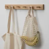 IKEA HÖVOLM (ИКЕА ХЁВОЛМ) — Вешалка с 6 крючками-шариками, дуб — фото 6