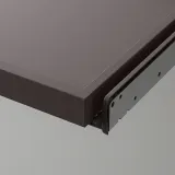 IKEA KOMPLEMENT (ИКЕА КОМПЛИМЕНТ) — Выдвижной поднос, тёмно-серый 50x35 см — фото 3