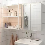 IKEA SILVERGLANS (ИКЕА СИЛВЕРГЛАНС) — Светодиодная подсветка для ванной, с регулировкой яркости белый 60 см — фото 5
