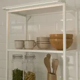 IKEA SKYDRAG (ИКЕА СКИДРАГ) — Светодиодная подсветка столешницы/шкафа с датчиком, с регулировкой яркости белый 60 см — фото 5