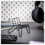 IKEA KRUBBET (ИКЕА КРУББЕТ) — Подставка для телефона, чёрный — фото 5