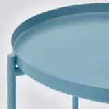 IKEA GLADOM (ИКЕА ГЛАДОМ) — Столик с подносом, светло-синий 45x53 см — фото 6