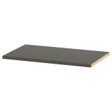 IKEA BESTÅ (ИКЕА БЕСТО) — Полка, тёмно-серый 56x36 см — фото 1