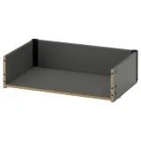 IKEA BESTÅ (ИКЕА БЕСТО) — Каркас ящика, тёмно-серый 60x15x40 см — фото 1