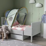 IKEA ELDFLUGA (ИКЕА ЕЛДФЛУГА) — Балдахин, синий/зелёный 70/80/90 — фото 2