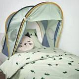 IKEA ELDFLUGA (ИКЕА ЕЛДФЛУГА) — Балдахин, синий/зелёный 70/80/90 — фото 5
