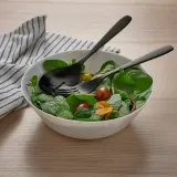 IKEA TILLAGD (ИКЕА ТИЛЛАГД) — Набор для подачи блюд, 2 шт., чёрный 24 см — фото 3