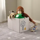 IKEA BARNDRÖM (ИКЕА БАРНДРЁМ) — Коробка, бежевый 26х37х26 см — фото 6