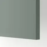 IKEA NICKEBO (ИКЕА НИКЕБО) — Фронтальная панель ящика, матовый серо-зелёный 40х10 см — фото 4