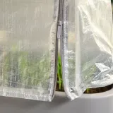 IKEA ASPAREN (ИКЕА АСПАРЕН) — Чехол для вазона, для улицы/прозрачный белый 83х51х31 см — фото 2