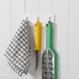 IKEA GALTBOX (ИКЕА ГАЛТБОКС) — Вешалка с 3 крючками, самоклеящаяся/белый — фото 3