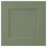IKEA AXSTAD (ИКЕА АКССТАД) — Фронтальная панель ящика, серо-зелёный 40х40 см — фото 1
