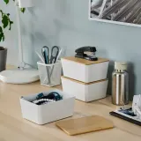 IKEA KUGGIS (ИКЕА КУГГИС) — Крышка, бамбук 13x18 см — фото 2