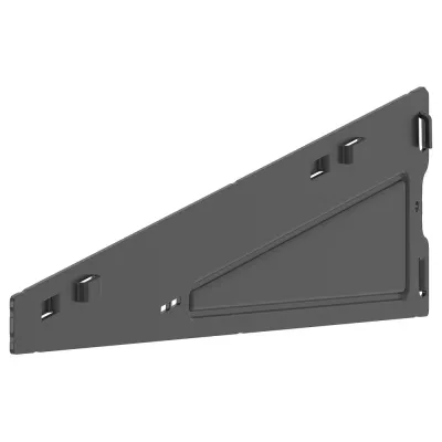 IKEA BOAXEL (ИКЕА БОАКСЕЛ) — Кронштейн, антрацит 40 см