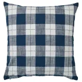 IKEA SVAMPFLY (ИКЕА СВАМПФЛИ) — Наволочка, тёмно-синяя 50x50 см — фото 1