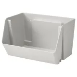 IKEA FODERTRÅG (ИКЕА ФОДЕРТРОГ) — Органайзер для стола/стены, светло-серый 25x18x15 см — фото 1
