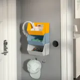 IKEA FODERTRÅG (ИКЕА ФОДЕРТРОГ) — Органайзер для стола/стены, светло-серый 25x18x15 см — фото 4