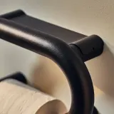 IKEA BÄSINGEN (ИКЕА БЭСИНГЕН) — Держатель для туалетной бумаги, антрацит 26x17 см — фото 4