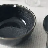 IKEA GLADELIG (ИКЕА ГЛАДЕЛИГ) — Миска, тёмно-серая 14 см — фото 4