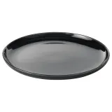 IKEA GLADELIG (ИКЕА ГЛАДЕЛИГ) — Тарелка, тёмно-серая 25 см — фото 1