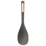 IKEA KNORRHANE (ИКЕА КНОРРХАНЕ) — Глубокая ложка для готовки, тёмно-серо-коричневый/красно-коричневый 31 см — фото 1