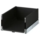 IKEA KNIVSHULT (ИКЕА КНИВСХУЛТ) — Ящик, высокий, тёмно-серый 40x60 см — фото 1