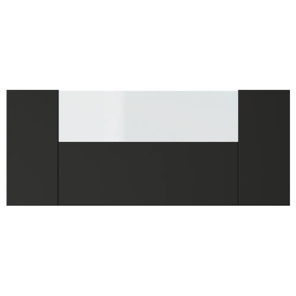 IKEA KNIVSHULT (ИКЕА КНИВСХУЛТ) — Фронтальная панель ящика, средняя, тёмно-серый 40 см