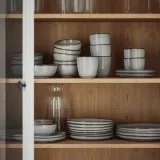 IKEA GLADELIG (ИКЕА ГЛАДЕЛИГ) — Тарелка, серый 25 см — фото 3