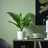 IKEA FEJKA (ИКЕА ФЕЙКА) — Растение искусственное в горшке, для дома/улицы банан 12 см — фото 2