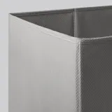 IKEA KOSINGEN (ИКЕА КОСИНГЕН) — Коробка, светло-серый 33x38x33 см — фото 2