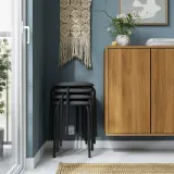 IKEA GULTARP (ИКЕА ГУЛТАРП) — Табурет, антрацит/Реммарн антрацит — фото 4